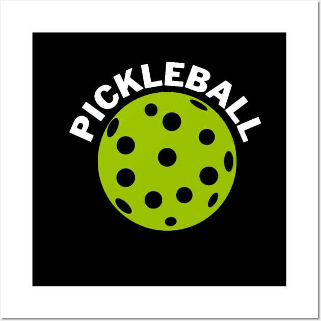 Pickleball quote Wall Art by Bravery